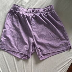 Nike Women's Lavender Athletic Shorts
